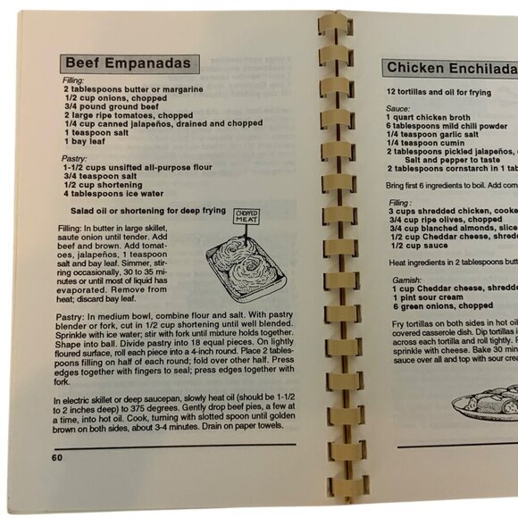The Original Jalapeño Cookbook 1991 1st Print Steve Hodge & Company Spiral Bound - Picture 9 of 11